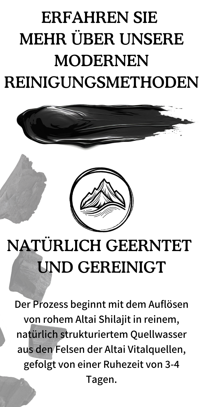 Original Shilajit Harz PREMIUM Nature springs