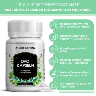 Nature Spring DAO vegane DiAminOxidase – Bild 3