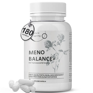 Wechseljahre Kapseln 180 Stück - Meno Balance+ Nature spring®